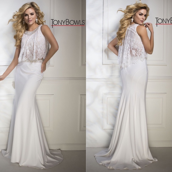 Tony Bowls Gown | Evening, Prom, Formal | Size 0 - Picture 1 of 8